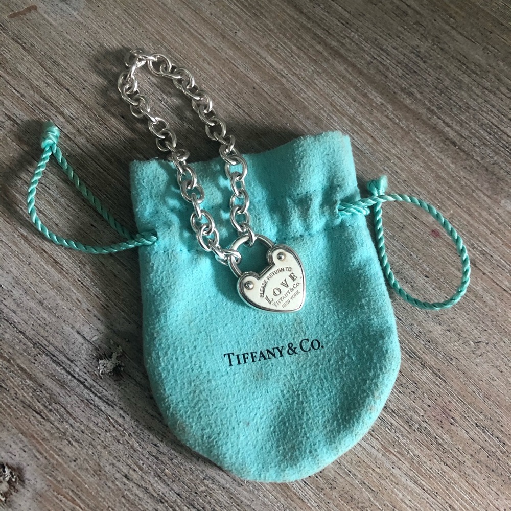 Genuine Tiffany and Co Love Lock Bracelet